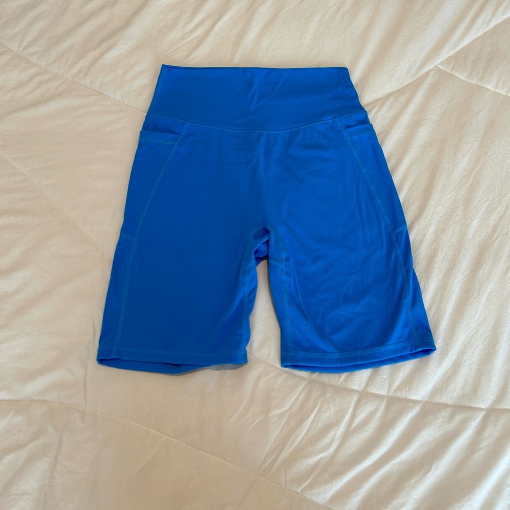 Blue Women's Athletic Shorts